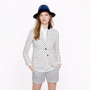 J. Crew Polka Dot Blazer